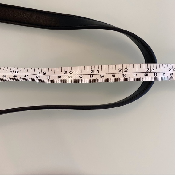 Sam Edelman | Black Vegan Leather Envelope Crossbody Bag - Picture 16 of 16